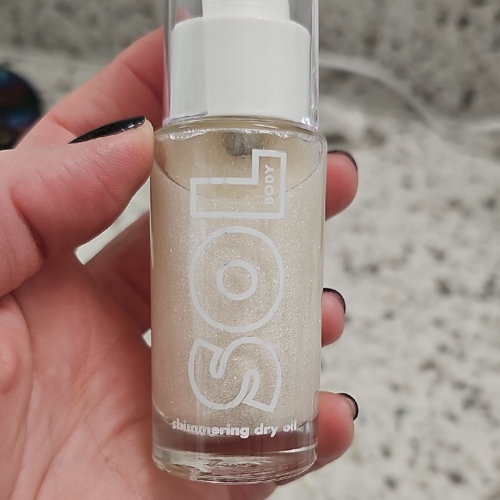 Colourpop SOL Like Diamonds Twilight Body Shimmering Dry Oil - Pearl White